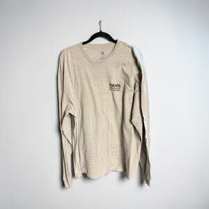 VANS Off the Wall Disney Mens Long Sleeved Tshirt - Gray - Size XX